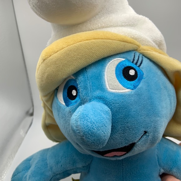 Build-A-Bear The Smurfs Smurfette 16" Plush Stuffed Animal - Picture 9 of 13
